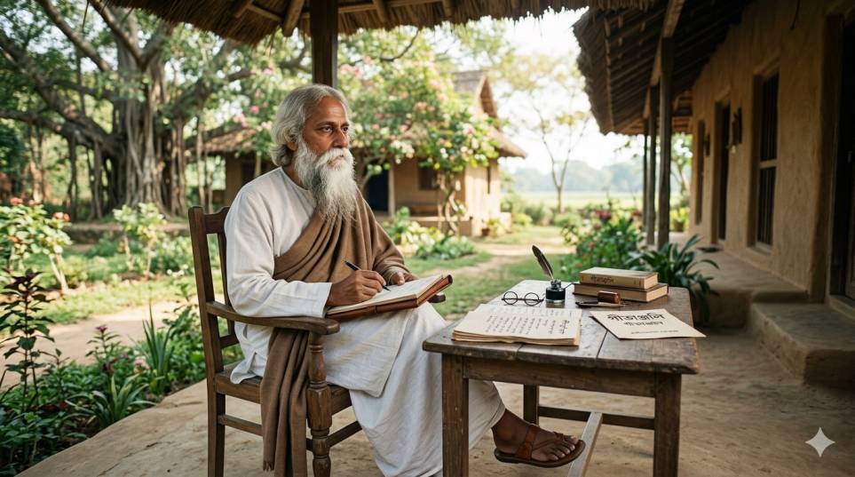 বিশ্বকবি রবীন্দ্রনাথ ঠাকুর: এক অমর সাহিত্য প্রতিভা